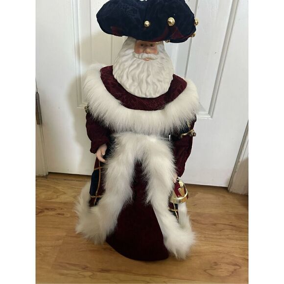 Santa Claus Christmas decor singing 20” - Picture 1 of 7